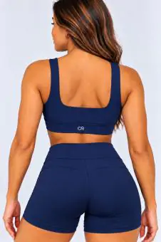 Short Fitness Feminino com Cós Alto