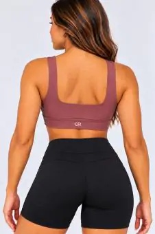 Short Fitness Feminino com Cós Alto