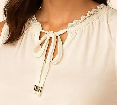 BLUSA VISCOLYCRA C/AMARRACAO